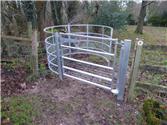 New Kissing Gates to Replace Stiles - School Lane - A343 Footpath